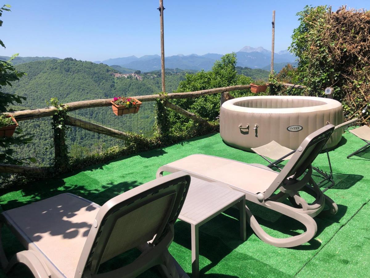 Home Holidays Crasciana, Con Terrazza Vista Sulle Alpi Apuane. Exterior photo